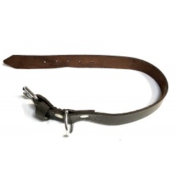 Læderhundehalsbånd