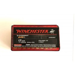 17 HMR WINCHESTER, 2550 FPS